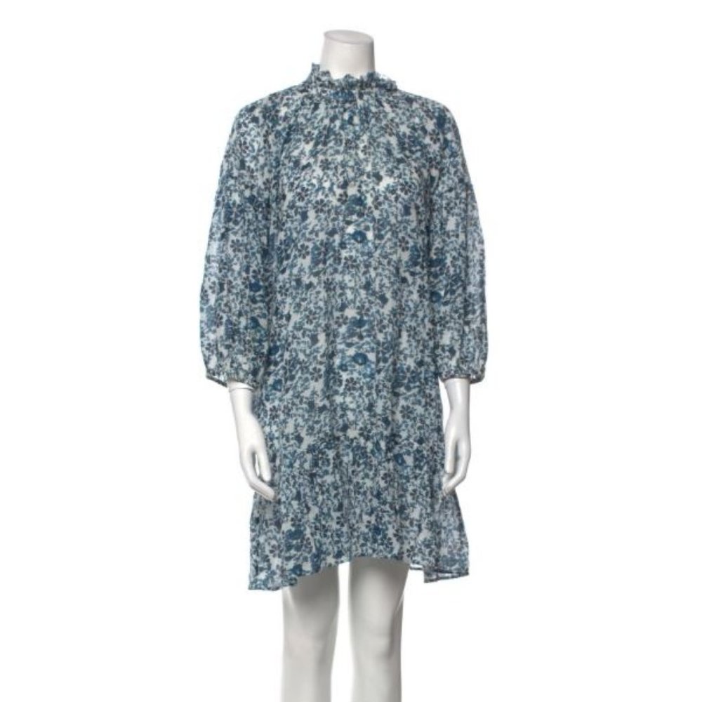 APIECE APART Floral Print Mini Dress Size: S | US 4